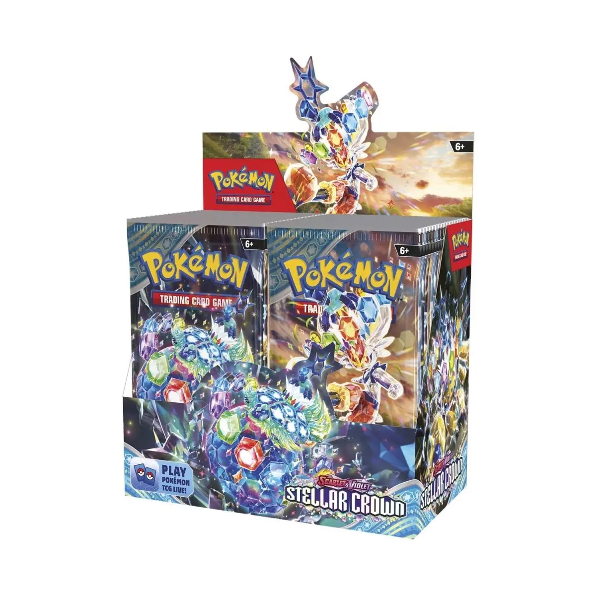 Pokemon TCG Scarlet & Violet-Stellar Crown Booster Display Box (36 Packs)
